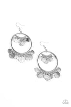 Load image into Gallery viewer, Paparazzi Accessories - All Chime High - Silver Earrings
