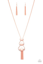 Load image into Gallery viewer, Paparazzi Accessories - As Moon As I Can - Copper Necklace
