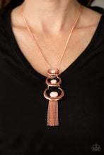 Load image into Gallery viewer, Paparazzi Accessories - As Moon As I Can - Copper Necklace
