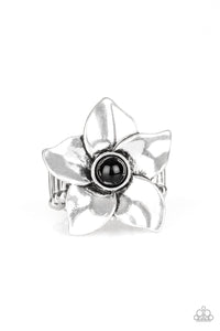 Paparazzi Accessories - Ask For Flowers - Black Ring