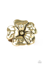 Load image into Gallery viewer, Paparazzi Accessories - Tropical Gardens - Brass Ring
