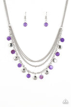 Load image into Gallery viewer, Paparazzi Accessories - Beach Flavor - Purple Necklace
