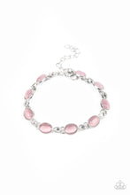 Load image into Gallery viewer, Paparazzi Accessories - Blissfully Beaming - Pink Bracelet
