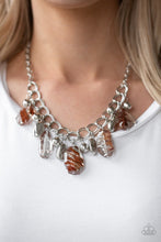 Load image into Gallery viewer, Paparazzi Accessories - Chroma Drama - Brown Necklace

