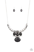 Load image into Gallery viewer, Paparazzi Accessories  - Commander In Chiefette - Black Necklace
