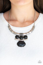 Load image into Gallery viewer, Paparazzi Accessories  - Commander In Chiefette - Black Necklace
