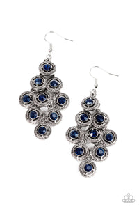 Paparazzi Accessories - Constellation Cruise - Blue Earrings