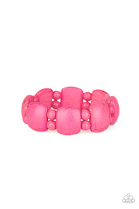 Paparazzi Accessories - Don't Be So Nomadic - Pink Bracelet