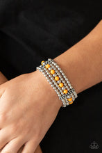 Load image into Gallery viewer, Paparazzi Accessories - Gloss Over The Details - Orange Bracelet
