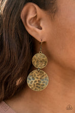 Load image into Gallery viewer, Paparazzi Accessories - Hardware Headed - Brass Earring

