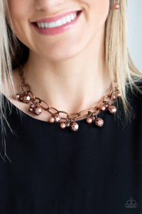Paparazzi Accessories - Malibu Movement - Copper Necklace