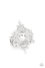 Load image into Gallery viewer, Paparazzi Accessories - Mega Stardom - White (Bling) Ring
