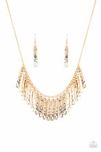 Load image into Gallery viewer, Paparazzi Accessories - Metallic Muse - Gold Necklace
