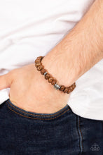 Load image into Gallery viewer, Paparazzi Accessories - Natural State Of Mind - Brown Urban Bracelet
