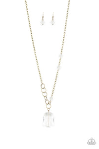 Paparazzi Accessories - Never A Dull Moment - Brass Necklace