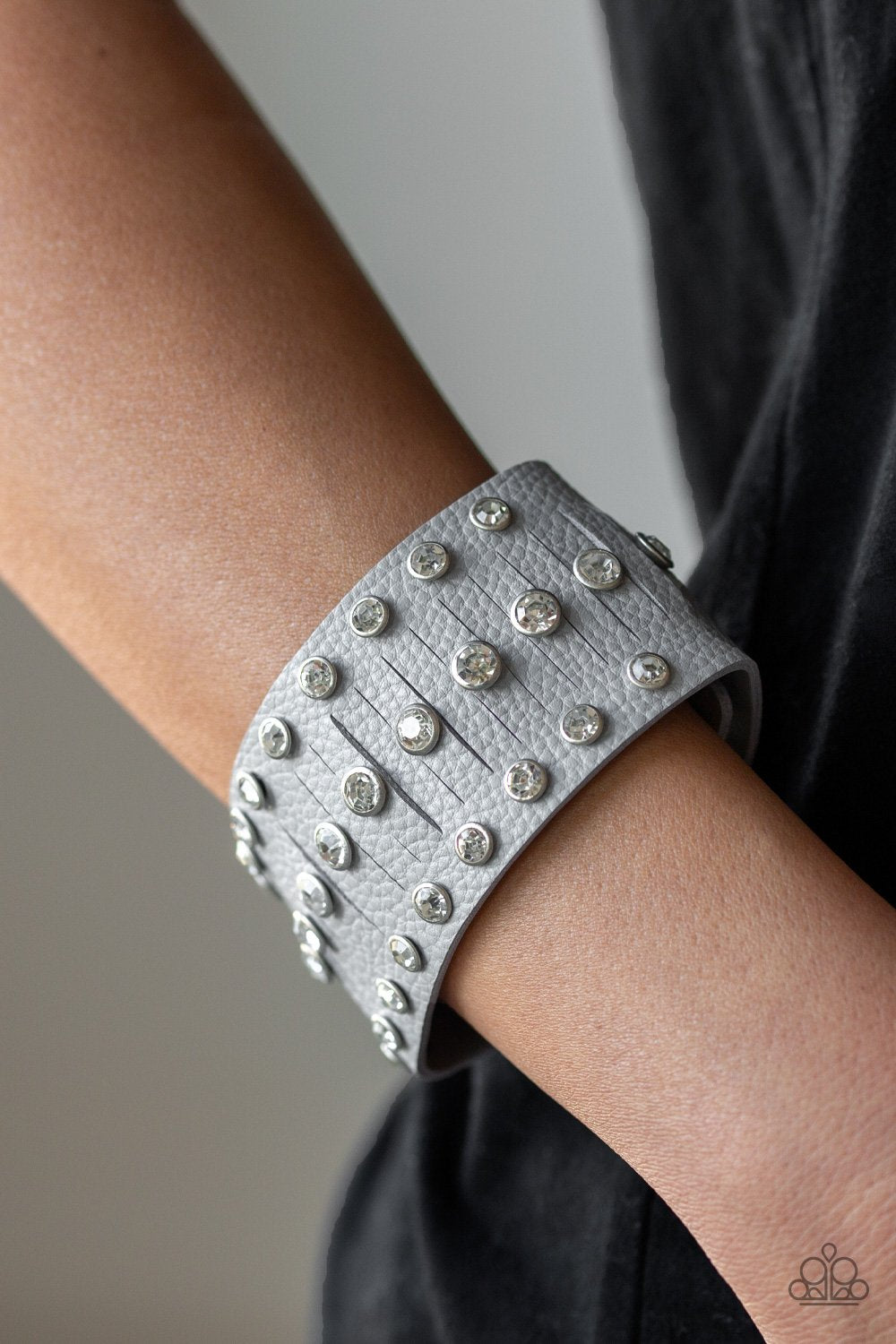 Paparazzi Accessories - Now Taking The Stage - Silver Urban Bracelet