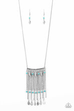 Load image into Gallery viewer, Paparazzi Accessories - On The Fly - Blue Necklace
