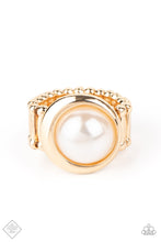 Load image into Gallery viewer, Paparazzi Accessories - Prim and Prosper - Gold (Pearl) Ring
