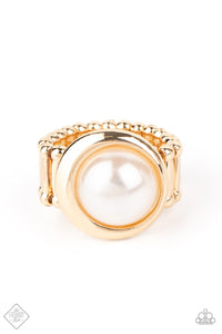 Paparazzi Accessories - Prim and Prosper - Gold (Pearl) Ring