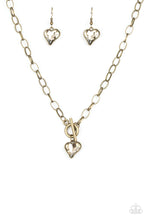 Load image into Gallery viewer, Paparazzi Accessories - Princeton Princess - Brass Necklace
