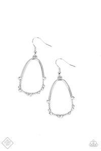 Paparazzi Accessories - Ready Or Yacht - Silver Earrings