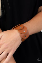 Load image into Gallery viewer, Paparazzi Accessories - Rhapsodic Roundup - Brown Urban Bracelet
