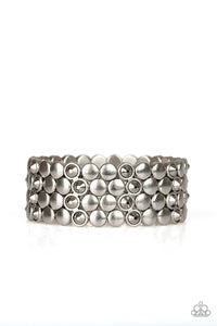 Paparazzi Accessories - Scattered Starlight - Silver Bracelet