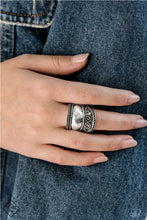 Load image into Gallery viewer, Paparazzi Accessories - Texture Tantrum - Silver Ring
