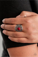 Load image into Gallery viewer, Paparazzi Accessories - On An Adventure - Red Ring
