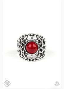 Paparazzi Accessories - On An Adventure - Red Ring