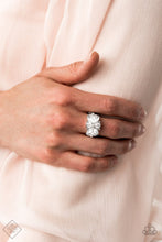 Load image into Gallery viewer, Paparazzi Accessories - Sparkly State of Mind - White (Bling) Ring
