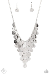 Paparazzi Accessories - Spotlight Ready - Silver Necklace