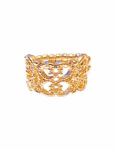 Paparazzi Accessories - Tell Me How You Really Frill - Rose Gold Ring