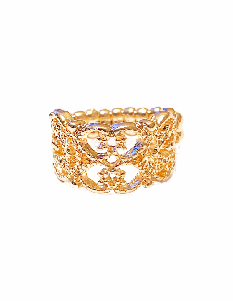 Paparazzi Accessories - Tell Me How You Really Frill - Rose Gold Ring