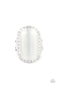 Paparazzi Accessories - Thank Your LUXE-y Stars - White Ring