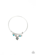 Load image into Gallery viewer, Paparazzi Accessories - Treasure Charms - Blue Bracelet
