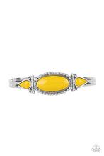 Load image into Gallery viewer, Paparazzi Accessories - Tribal Trinket - Yellow Bracelet
