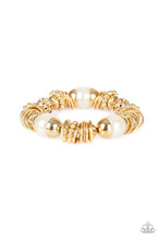 Load image into Gallery viewer, Paparazzi Accessories  - Uptown Tease - Gold Bracelet
