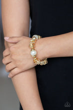 Load image into Gallery viewer, Paparazzi Accessories  - Uptown Tease - Gold Bracelet
