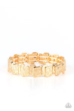 Load image into Gallery viewer, Paparazzi Accessories - Urban Stackyard - Gold Bracelet
