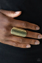 Load image into Gallery viewer, Paparazzi Accessories - Urban Glyphs - Brass Ring
