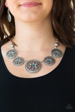 Load image into Gallery viewer, Paparazzi Accessories - Written In The Star Lilies - Blue Necklace
