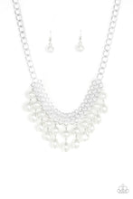 Load image into Gallery viewer, Paparazzi Accessories - 5th Avenue Fleek - White (Pearls) Necklace
