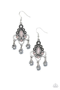 Paparazzi Accessories - Southern Expressions - Silver (Gray) Earrings