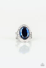 Load image into Gallery viewer, Paparazzi Accessories - Queen Scene - Blue Ring
