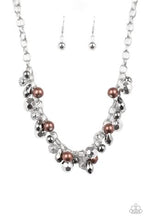 Load image into Gallery viewer, Paparazzi Accessories - Building My Brand - Brown Necklace
