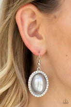 Load image into Gallery viewer, Paparazzi Accessories - Celebrity Crush - Silver (Pearls) Earrings
