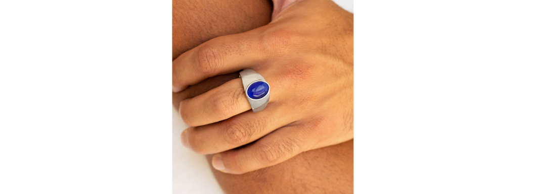 Paparazzi Accessories - Cool Down - Blue Men's Ring