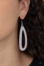 Load image into Gallery viewer, Paparazzi Accessories - Glamorously Glowing - Pink Earrings

