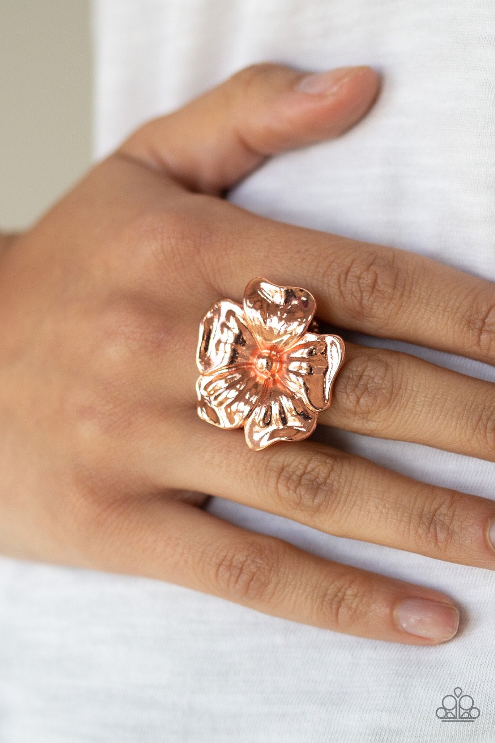 Paparazzi Accessories - Tropical Gardens - Copper Ring